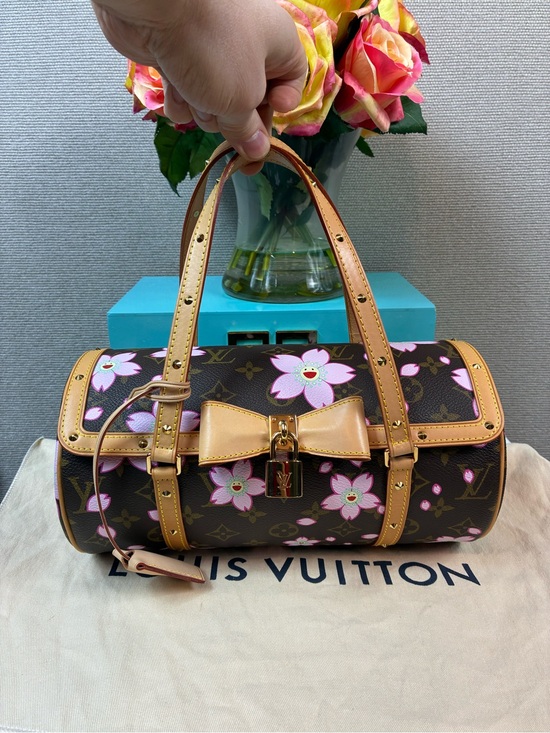 Louis Vuitton Handbags - Louis Vuitton LV Murakami Cherry Blossom Papillon Bag - 2003 Fantastic Condition